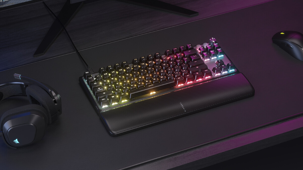 Corsair has released the K70 Pro TKL keyboard featuring Rapid Trigger and FlashTap technology in a compact TKL design.