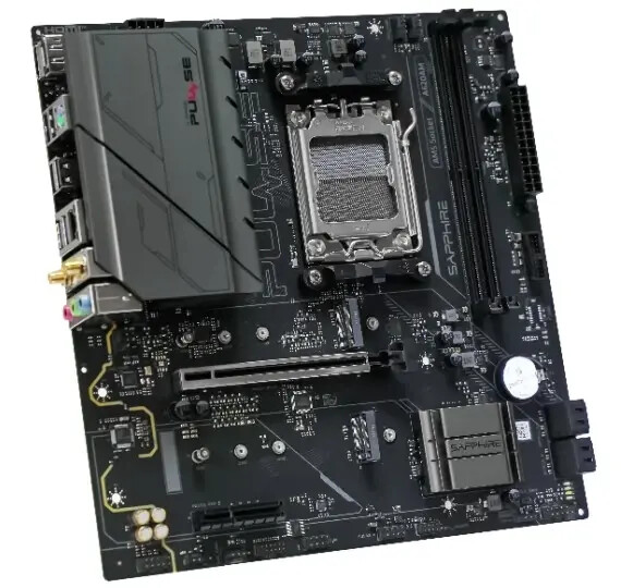 Sapphire is getting ready to release the PULSE A620AM WIFI MicroATX Motherboards.
